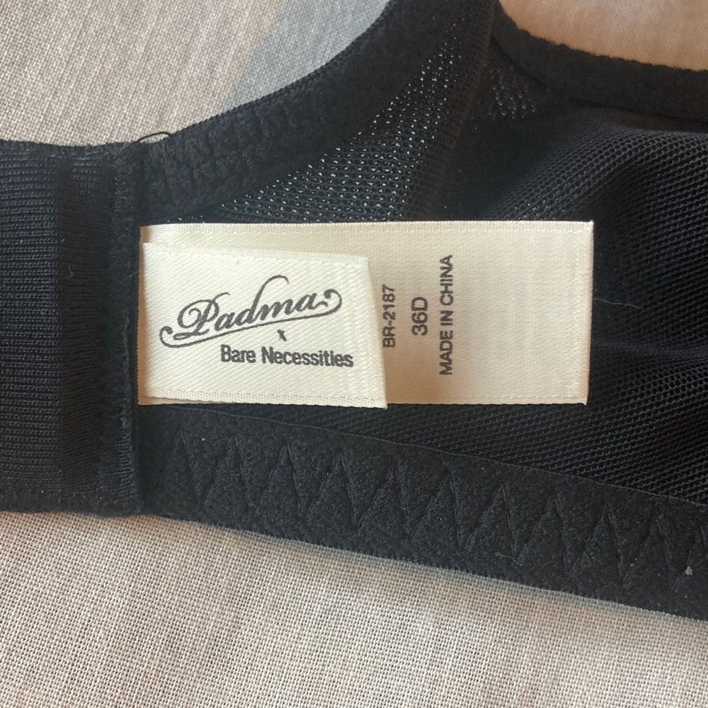 Padma Black Lace Bra - Picture 4 of 16